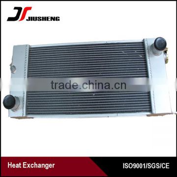 air cooled aluminum tube fin excavator water radiator E307 aftermarket replacements in stock