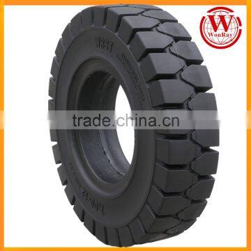 high quality low cost clamp forklift replacement tire 700-12 truck