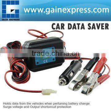 Car Data Saver 12V DC Hold Memory Code Engine Maintenance Radio Station Clock Setting