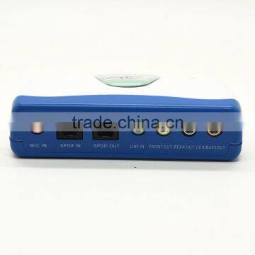 Mini usb 7.1 optical sound card compatiable win98SE,ME 2000,XP,MAC OS 9.1 VISTA