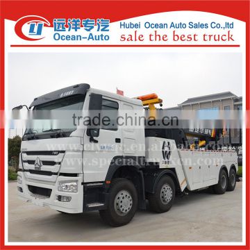 SINOTRUK HOWO 8X4 16ton tow truck with winch for sale