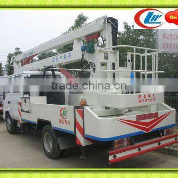 JMC overhead working truck,hydraulic aerial cage truck