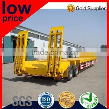 Factory Directly Tri-axle Low Bed Semi Trailer Dimensions photo-4