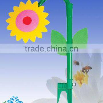 red pistil PE tube flower sprinkler