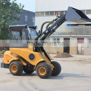 W6FD08 compact backhoe loader small wheel loader with CE