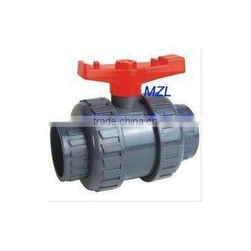 Plastic UPVC Thread Union Ball Valve for Irrigation 20mm photo-5