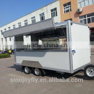 Cold Food Truck Used Frozen Food Cart Fs500r Crepe Machine Cone Lunch Cart photo-2