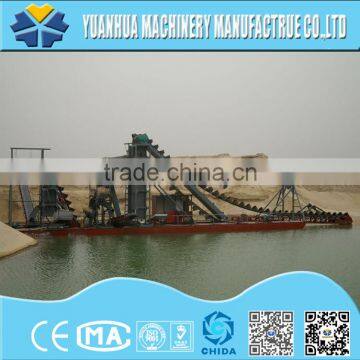 China YUANHUA Bucket Chain Dredger for Gold / Sand Mining photo-4