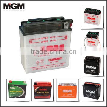 6v 11ah 6N11A-1B motorcycle battery