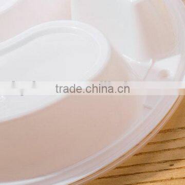 The Reason Why 1000ml 3 Compartment Microwave Safe Food Container With Divider photo-3