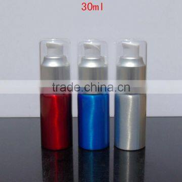 Wholesale 20ml-300ml Empty Cosmetic Packaging Aluminum Bottle Lotion Bottle Shampoo Alumimum Pump Bottle photo-2