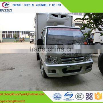 4x2 2 Axles 5 Tons Mini Refrigerated Van Truck for Food Delivery Transportation photo-2