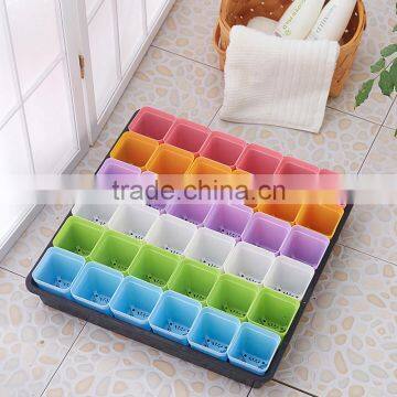Plastic 20 Divided Plant Flower Pots Tray