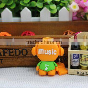 Cheap Soft PVC Usb Stick Logo Print photo-2