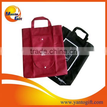 Custom logo printed Foldable non woven bag