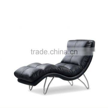 S-shaped design stylish sofa bed,sofa cum bed,cozy sofa bed with stainless steel legs