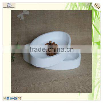 White Painted Mdf Wooden Soap Tray Dish photo-3