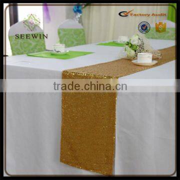 Quilt Fancy Lycra Sequin Table Runner for Tables photo-3