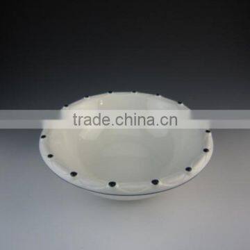 Eco-friendly White Porcelain Plate Round Square Oval Leaf Shape photo-4