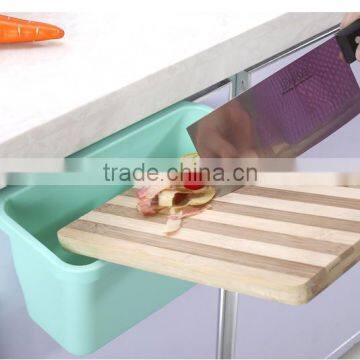 Multi-Function Kitchen Hanger Garbage Plastic Storage Box photo-3