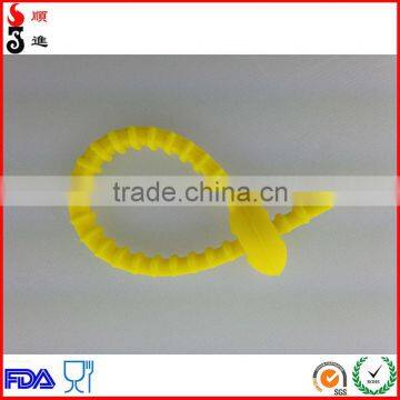 Practical Adjustable Self-locking Bind Silicone Ties