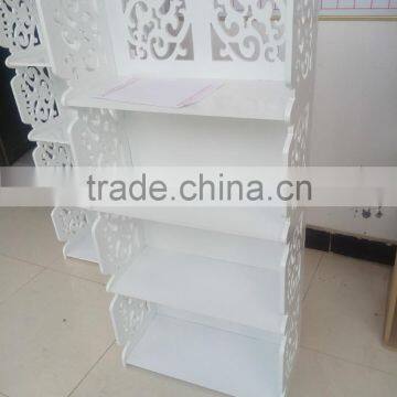 2016 New Style White Classical Wood Storage Cabinet /Bookshelf photo-3