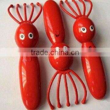 Mini electronic octopus shape massage