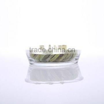 Tempered Clear Prex Glass Microwave Oven Plate Used In Restaurant