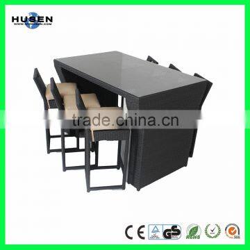 Husen Outdoor Rattan Bar Set , Wicker Furniture WYHS-T149-1, Patio Wicker Bar Set photo-2