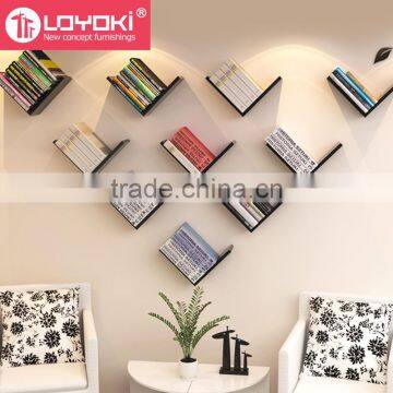 2017 Hot Selling Wooden Wall Mount Cubes Shelf Furniture, Living Room Decoration Design photo-4