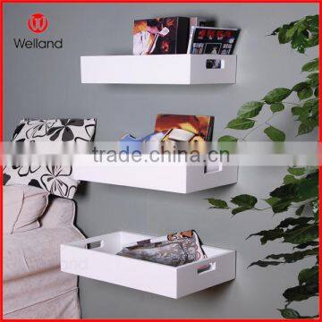 wall mounted storage tray set