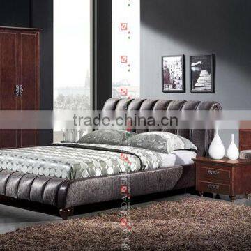 Royal Luxury Bedroom Furniture / Pictures of Bedroom Sets / Glass Bedroom Sets Mirror B87 photo-6