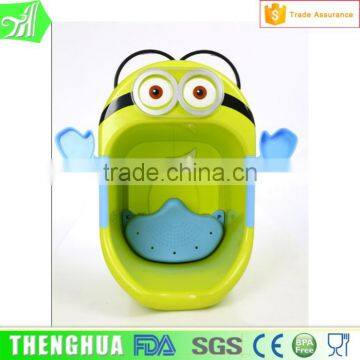 Minions Cartoon Big Size Plstic Bucket Baby Bath Tub Wholesale