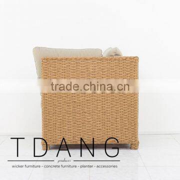 Camden Wicker Corner Bench - Vietnam Furniture - Patio Wicker Furniture photo-3