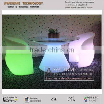 Led Light Luminous Luxury Catering Dinner Table for Wedding photo-2