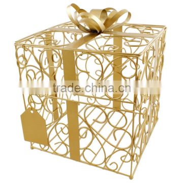 Metal Wire Gift Card Holder Basket