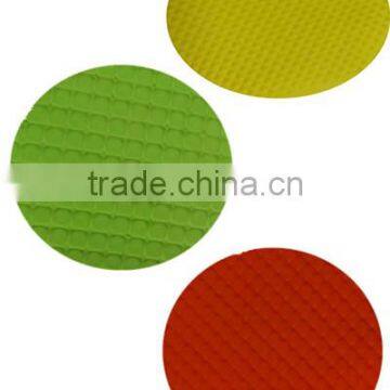 Latex Household Gray Gloves With Flower Back photo-4