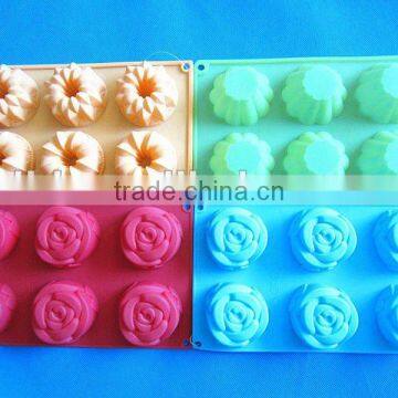 111235 Beauty Flower cake moulds