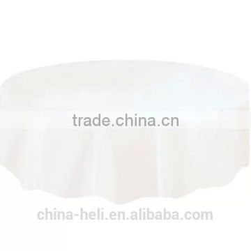 PEVA/EVA/PE Plastic Table Cloth Pure White