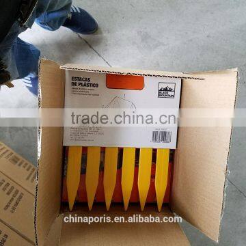 23cm Heavy Duty Plastic Camping Tent Peg/ Tent Pin for Tent photo-2