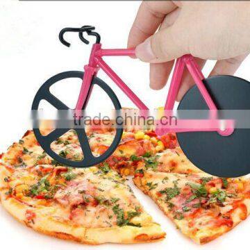 New Creative Bike Pizza Cutter Kitchen Leisure Time Pizza Cutter Stainless Steel Useful Multifunction photo-6