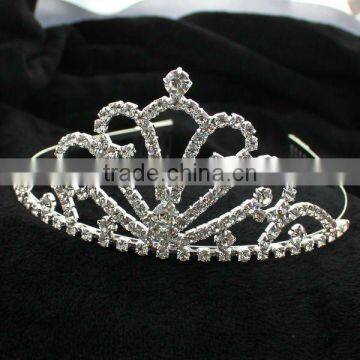 Hot Sale Fashion Wedding Accessory Rhinestone Tiaras H172-018 photo-2