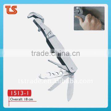 2011 Stainless steel multi wrench/multi tools,multi function tools pocket tool 1513-1