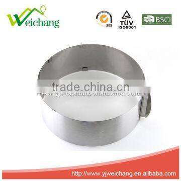 WCW004Cake Adjustable Stainless Steel Mousse Mould Layer Cake Slicer Kit Stainless Steel Cake Mousse Mould Cake Bakeware Adjust photo-4