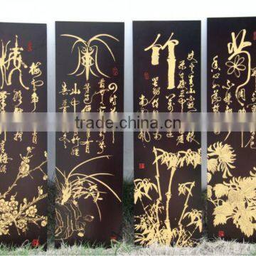 Wooden Carving Wall Panel / Laser Engraving photo-4