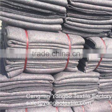 Hot Melt Cotton Wadding Pads Recycle Mattress Felt