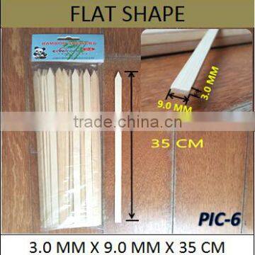 kebab bamboo flat sticks/skewer