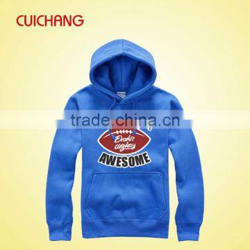 wholesale heat transfer/silk screen print polyester/cotton custom design fashion hoodies LMWY-072