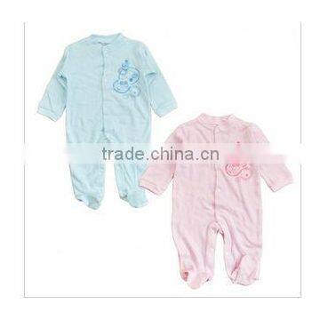 baby knitwear printed rompers