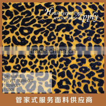100% POLY VELVET BURN OUT FABRIC photo-6